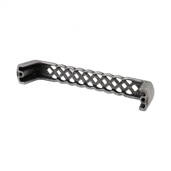 Kulp Antik Gümüş Dolap Çekmece Kulp 128 mm (VİDA DAHİL) - 3