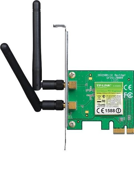 TP-LINK TL-WN881ND 300Mbps KABLOSUZ N PCI EXP KART