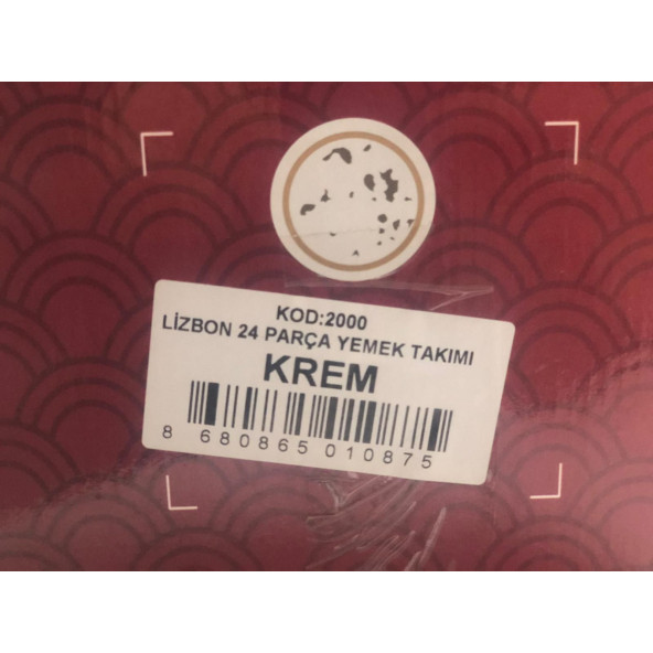 ÖZLİFE LİZBON 24 PARÇA YEMEK TAKIM - 2