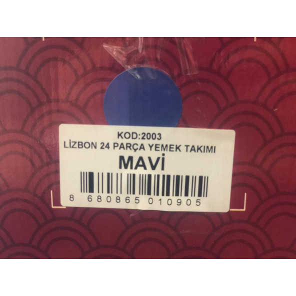 ÖZLİFE LİZBON 24 PARÇA YEMEK TAKIM - 2