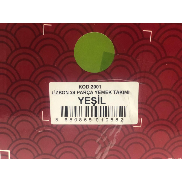 ÖZLİFE LİZBON 24 PARÇA YEMEK TAKIM - 2