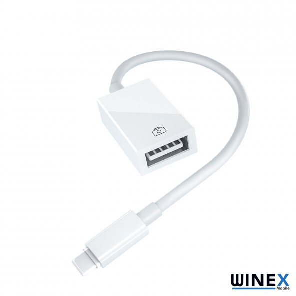 Winex Lightning To Usb Kamera Klavye Mouse Dönüştürücü Adaptör - 2