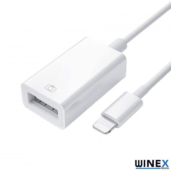 Winex Lightning To Usb Kamera Klavye Mouse Dönüştürücü Adaptör - 3