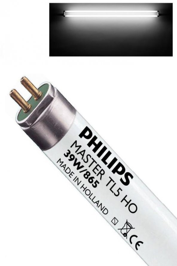Philips Master TL5 HO 39W/865 T5 Floresan Ampul Beyaz 6500K 85 cm