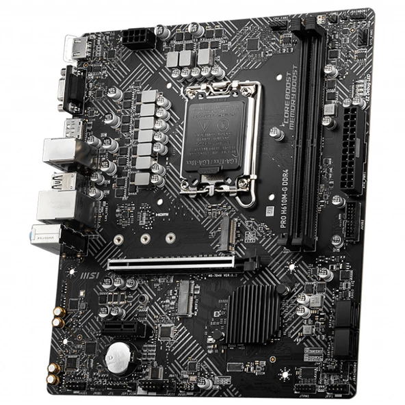 MSI PRO H610M-G DDR4 3200MHZ mATX 1700p - 4