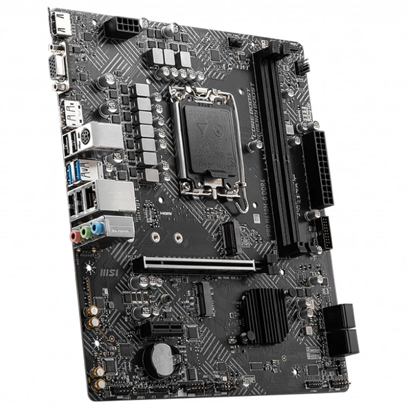 MSI PRO H610M-G DDR4 3200MHZ mATX 1700p - 3