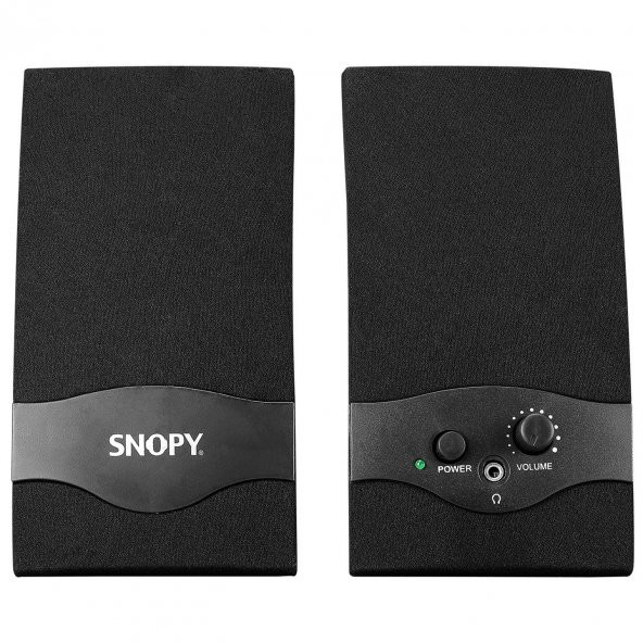 SNOPY SN-84 2.0 SİYAH USB 1+1 SPEAKER - 2