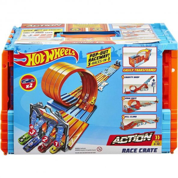 Hot Wheels Yarış Kasası Seti - 7
