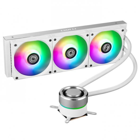 Lian Li Galahad AIO 360 White 360mm RGB Beyaz İşlemci Sıvı Soğutucu - 1