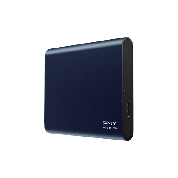 PNY Pro Elite Mavi 250 GB 1000/320MB/s USB 3.2 Gen 2 Type-C Taşınabilir SSD (PSD0CS2060NB-250-RB)
