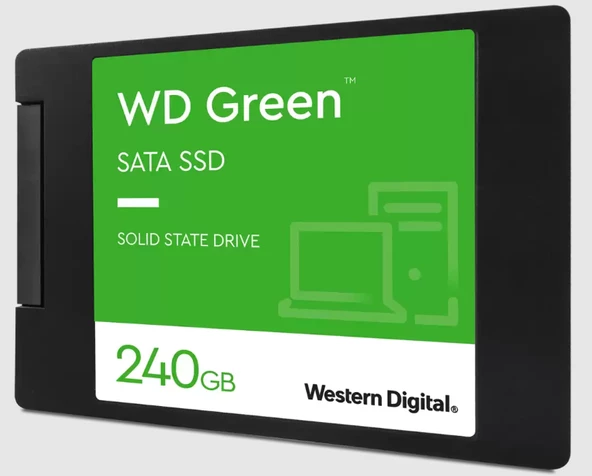 240GB WD GREEN 3D NAND 2.5'' 545/465MB/s WDS240G3G0A SSD - 2