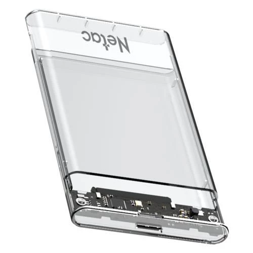 NETAC WH11 USB-C NT07WH11-30B0 2.5 Şeffaf Disk Kutusu Type-C - 2
