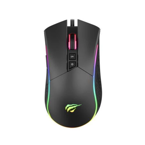 GAMENOTE MS1001 Kablolu RGB Gaming Mouse Siyah