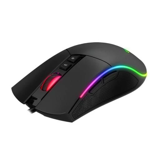 GAMENOTE MS1001 Kablolu RGB Gaming Mouse Siyah - Resim 3