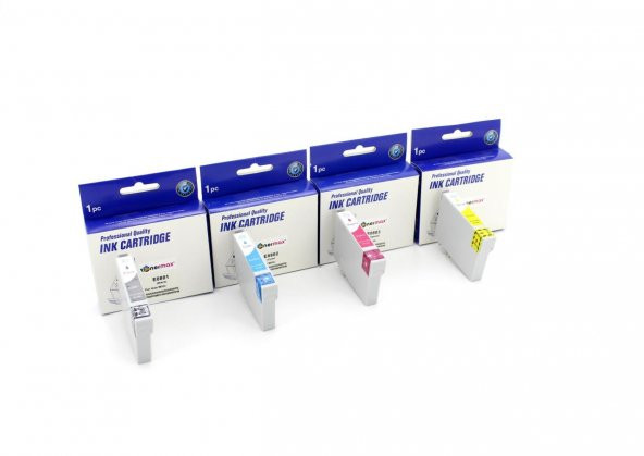Epson Stylus Photo P50 Muadil Kartuş Takımı / Epson T0801 Muadil Kartuş Takımı - Resim 6