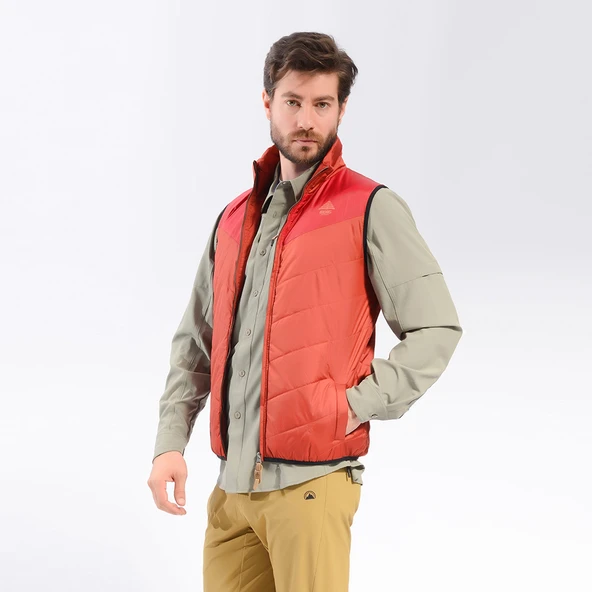 Berg Boyer Erkek Yelek-KIRMIZI ürün görseli