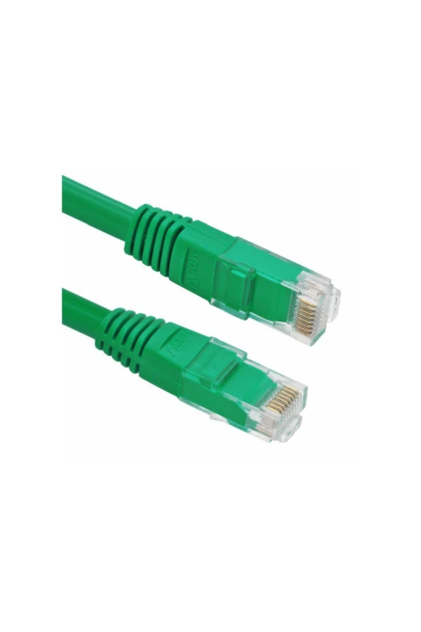 Vcom Cat6 1.5 Metre Yeşil Utp Patch Kablo Ethernet Kablosu