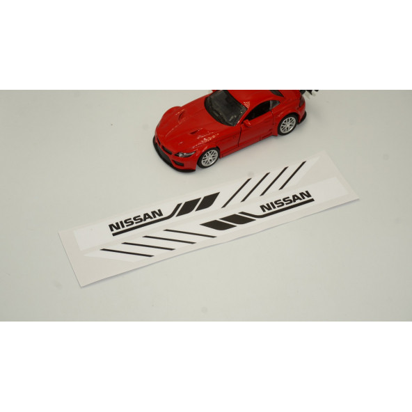 Nissan Yan Aynalar Selefon Kaplama Sticker Seti - 3