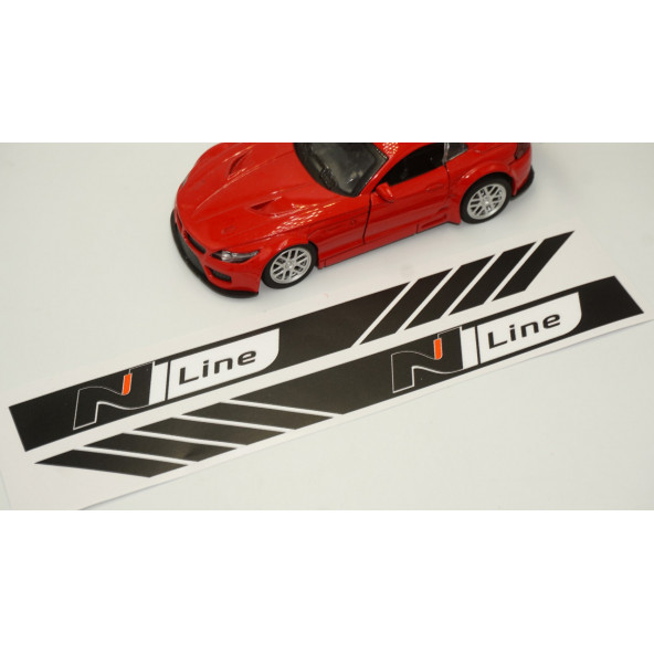 Hyundai N Line Yan Aynalar Selefon Kaplama Sticker Seti - 4
