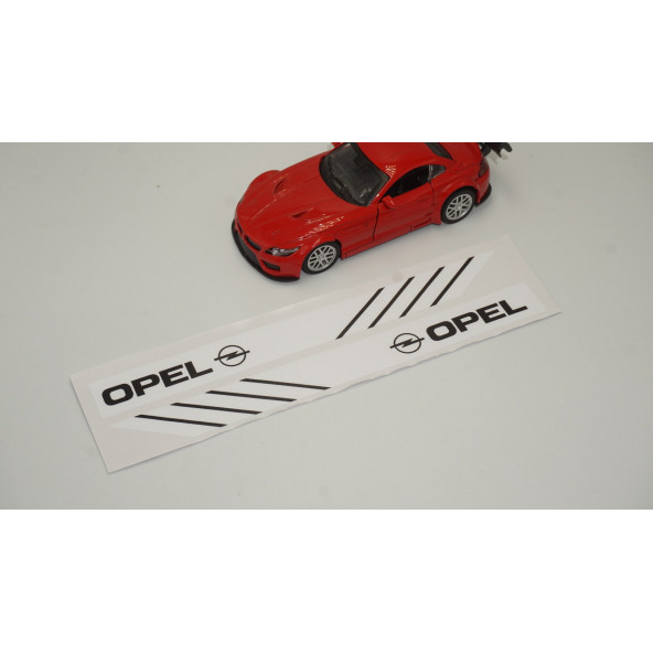 Opel Yan Aynalar Selefon Kaplama Sticker Seti - 3