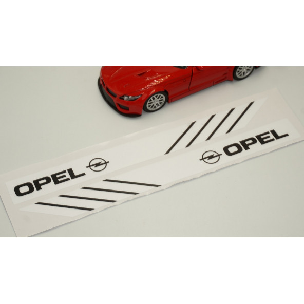Opel Yan Aynalar Selefon Kaplama Sticker Seti - 4