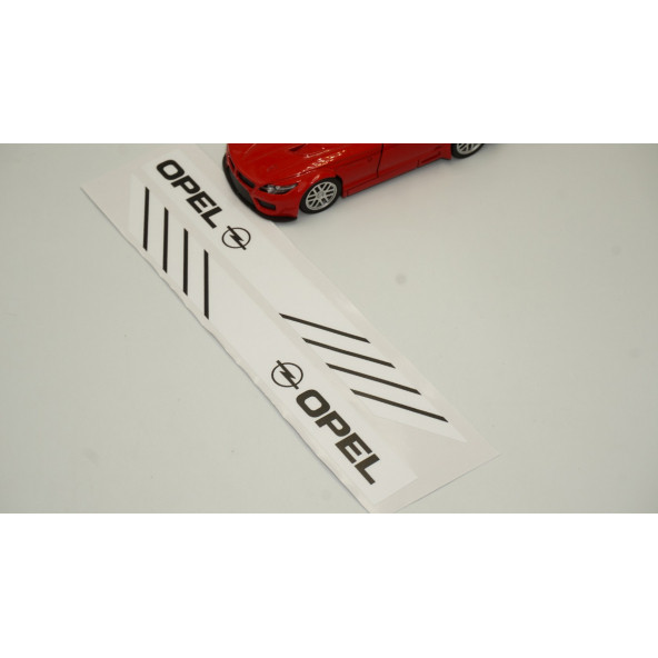 Opel Yan Aynalar Selefon Kaplama Sticker Seti - 5