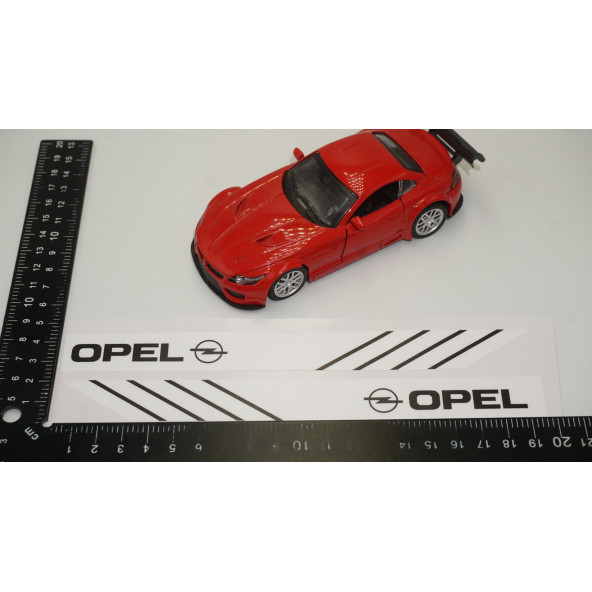 Opel Yan Aynalar Selefon Kaplama Sticker Seti - 6