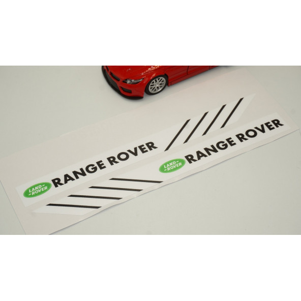 Land Rover Range Rover Yan Aynalar Selefon Kaplama Sticker Seti - 4