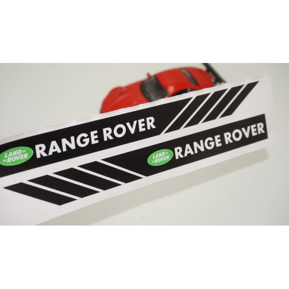 Land Rover Range Rover Yan Aynalar Selefon Kaplama Sticker Seti - 2
