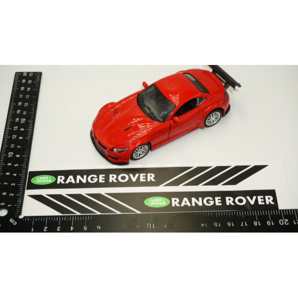 Land Rover Range Rover Yan Aynalar Selefon Kaplama Sticker Seti - 6