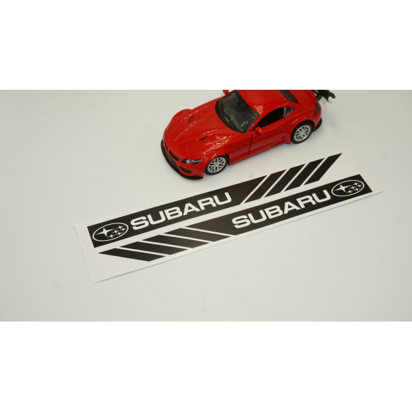 Subaru Yan Aynalar Selefon Kaplama Sticker Seti - 3