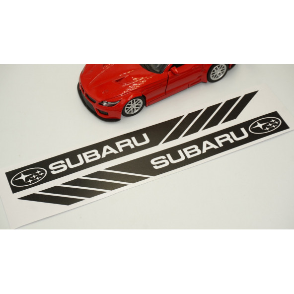 Subaru Yan Aynalar Selefon Kaplama Sticker Seti - 4