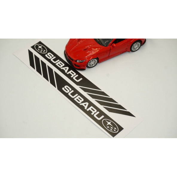Subaru Yan Aynalar Selefon Kaplama Sticker Seti - 5