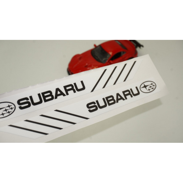Subaru Yan Aynalar Selefon Kaplama Sticker Seti - 2