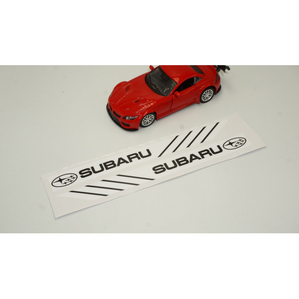 Subaru Yan Aynalar Selefon Kaplama Sticker Seti - 3