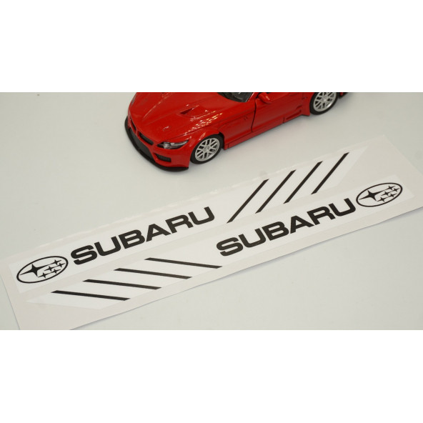 Subaru Yan Aynalar Selefon Kaplama Sticker Seti - 4