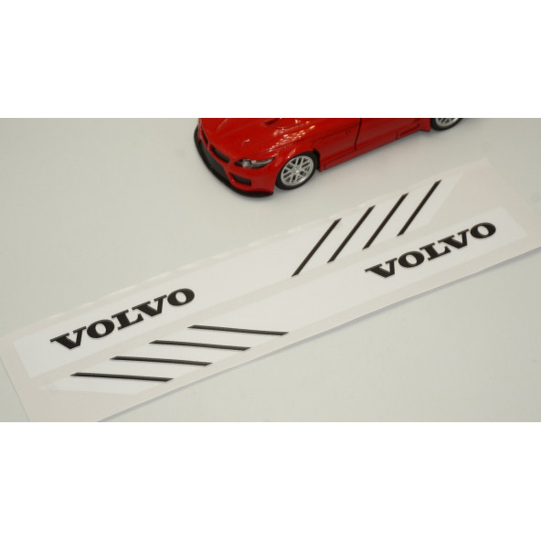 Volvo Yan Aynalar Selefon Kaplama Sticker Seti - 4