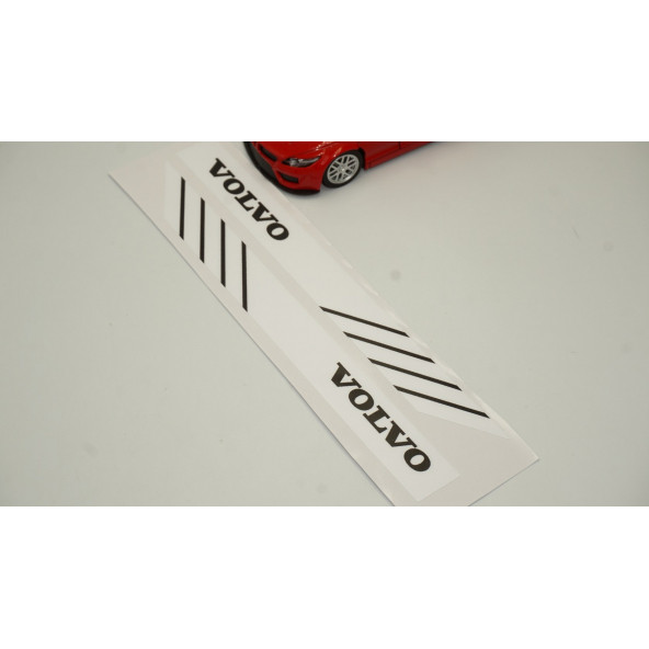 Volvo Yan Aynalar Selefon Kaplama Sticker Seti - 5