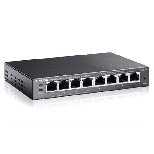 TP-LINK TL-SG108PE 8PORT 10/100/1000 YÖNETİLEBİLİR POE SWITCH - 3