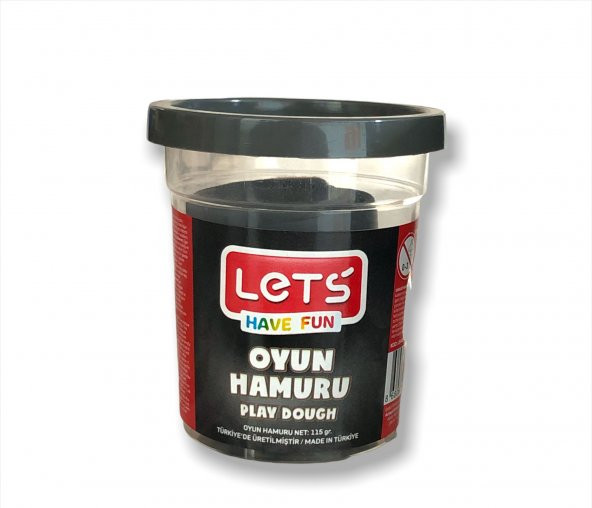 Lets Oyun Hamuru Gri 115 Gr L8440-13