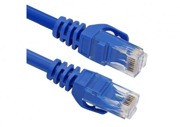 Vcom Cat6 2 Metre Mavi Utp Patch Kablo Ethernet Kablosu