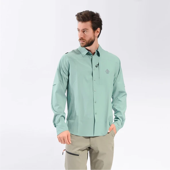 Berg Jomolh Erkek Gömlek-YEŞİL ürün görseli