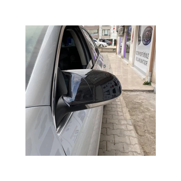 Vw Jetta Mk5 Batman Yarasa Ayna Kapağı Piano Black 2005-2010 - Resim 3