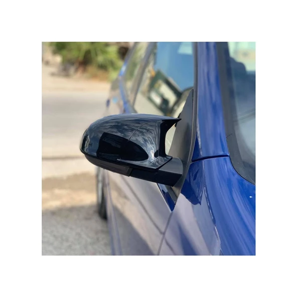 Vw Jetta Mk5 Batman Yarasa Ayna Kapağı Piano Black 2005-2010 - Resim 2