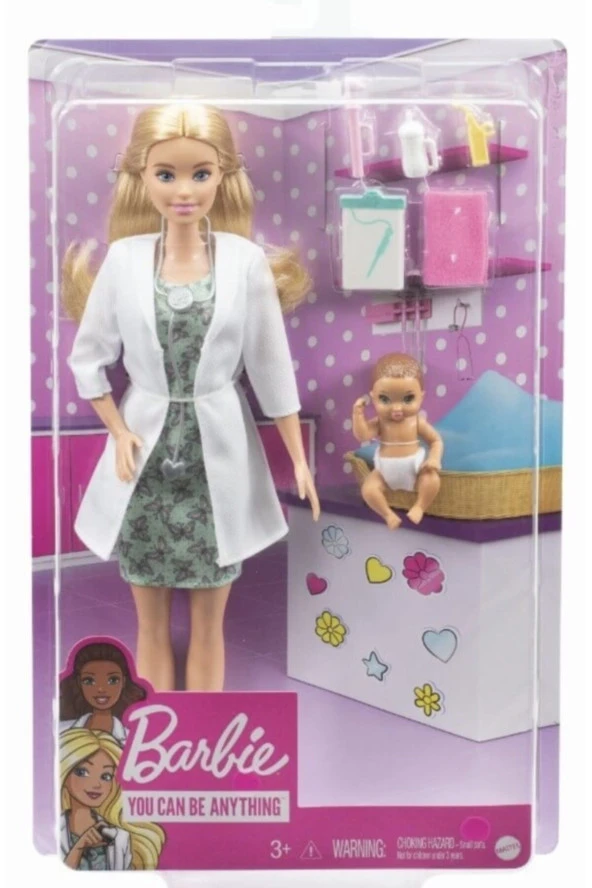 Barbie Doktor Seti Model Bebek 8068