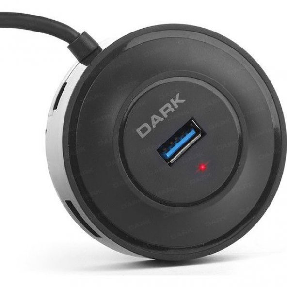 DARK Connect Master 4 Port USB 3.0 USB Hub Siyah DK-AC-USB344 - 3