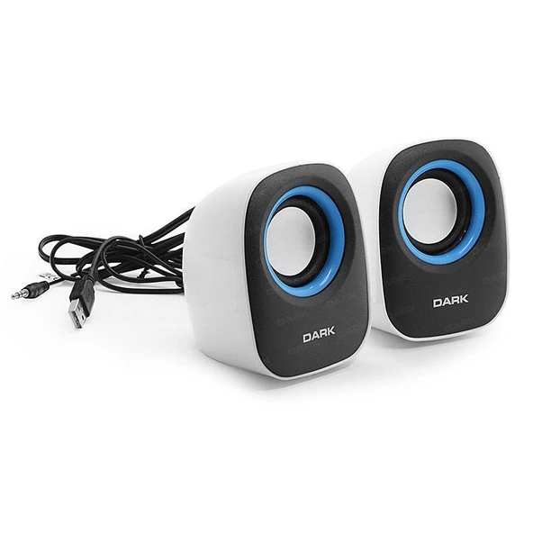 DARK SP100 1+1 Multimedia USB Speaker DK-AC-SP100 - 3