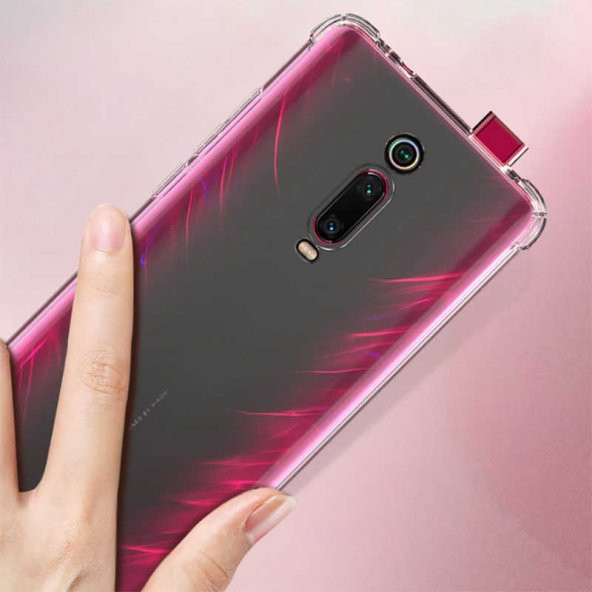 Xiaomi Mi 9T Kılıf Zore Anti Shock Kenar Korumalı Silikon Kapak - 5