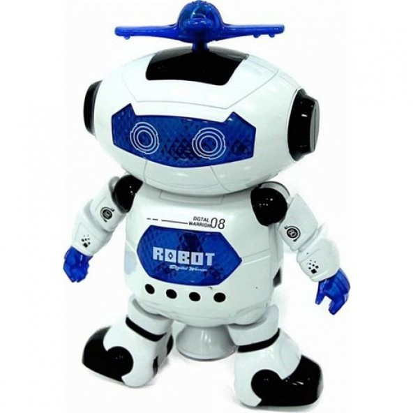 Pilli Işıklı Dans Eden Robot M99444-2