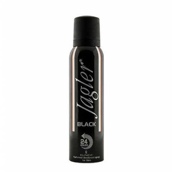 Jagler Deodorant Sprey Erkek Black 150ML x 6 Adet